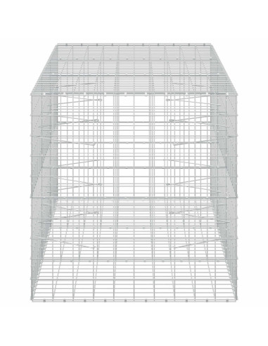 Gabione con Filo da 3,5 mm e Rete da 10x10 cm 300x100x100 cm