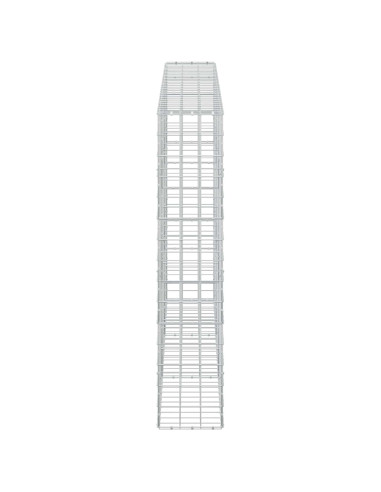 Gabione con Filo da 3,5 mm e Rete da 10x10 cm 300x30x150 cm