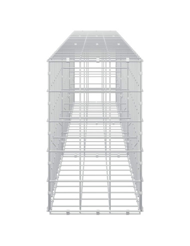 Gabione con Filo da 3,5 mm e Rete da 10x10 cm 300x30x50 cm