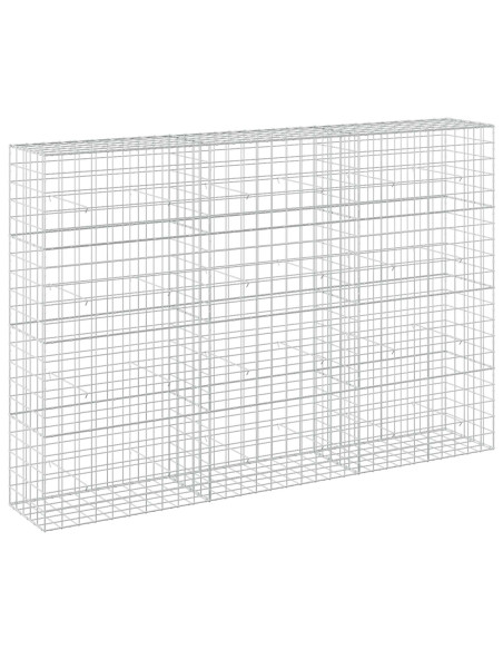 Gabione con Filo da 3,5 mm e Rete da 10x10 cm 300x50x200 cm