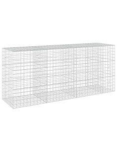 Gabione con Filo da 3,5 mm e Rete da 10x10 cm 350x100x150 cm 2
