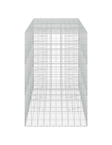 Gabione con Filo da 3,5 mm e Rete da 10x10 cm 350x100x150 cm