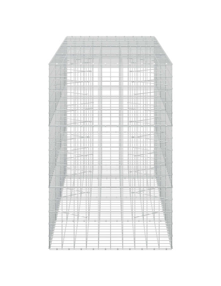 Gabione con Filo da 3,5 mm e Rete da 10x10 cm 350x100x150 cm