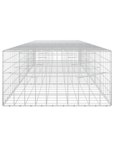 Gabione con Filo da 3,5 mm e Rete da 10x10 cm 350x100x50 cm