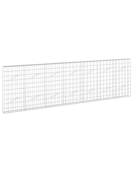 Gabione con Filo da 3,5 mm e Rete da 10x10 cm 350x10x100 cm