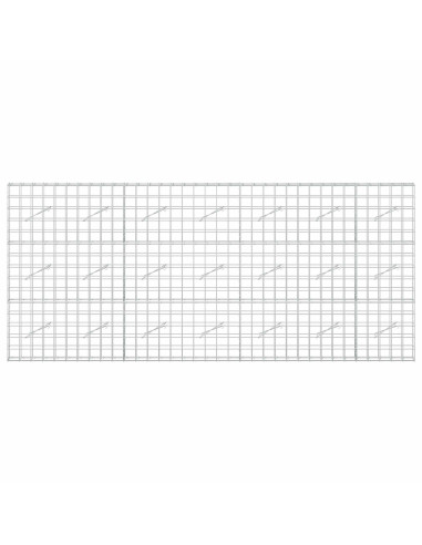 Gabione con Filo da 3,5 mm e Rete da 10x10 cm 350x10x150 cm
