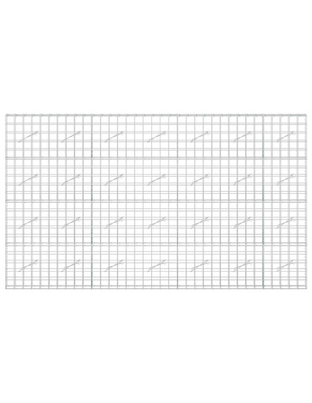 Gabione con Filo da 3,5 mm e Rete da 10x10 cm 350x10x200 cm