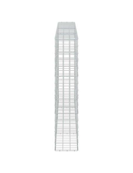 Gabione con Filo da 3,5 mm e Rete da 10x10 cm 350x30x150 cm