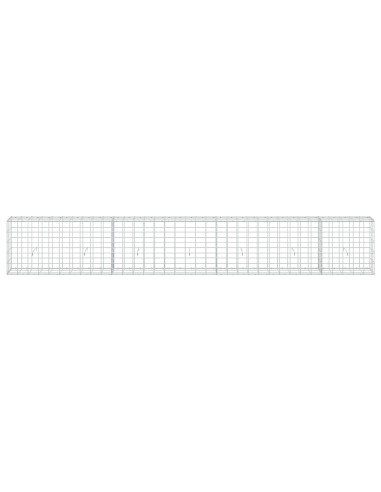 Gabione con Filo da 3,5 mm e Rete da 10x10 cm 350x30x50 cm