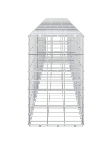 Gabione con Filo da 3,5 mm e Rete da 10x10 cm 350x30x50 cm