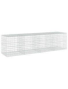 Gabione con Filo da 3,5 mm e Rete da 10x10 cm 400x100x100 cm 2