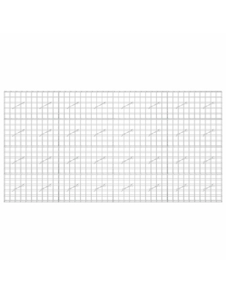 Gabione con Filo da 3,5 mm e Rete da 10x10 cm 400x10x200 cm