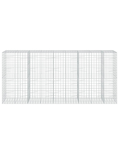 Gabione con Filo da 3,5 mm e Rete da 10x10 cm 450x100x200 cm