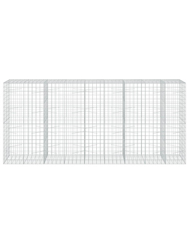 Gabione con Filo da 3,5 mm e Rete da 10x10 cm 450x100x200 cm