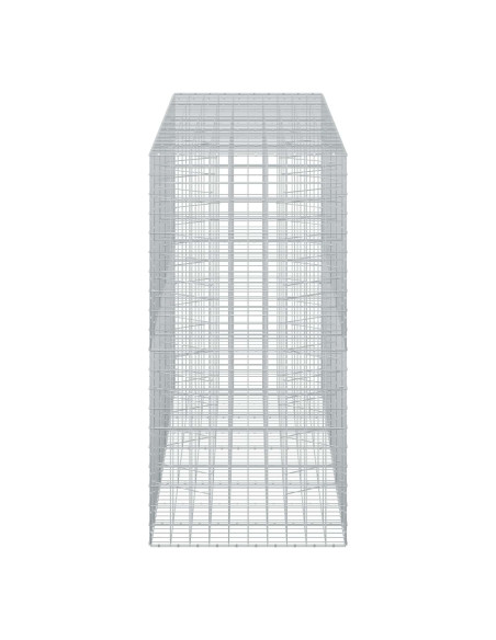 Gabione con Filo da 3,5 mm e Rete da 10x10 cm 450x100x200 cm