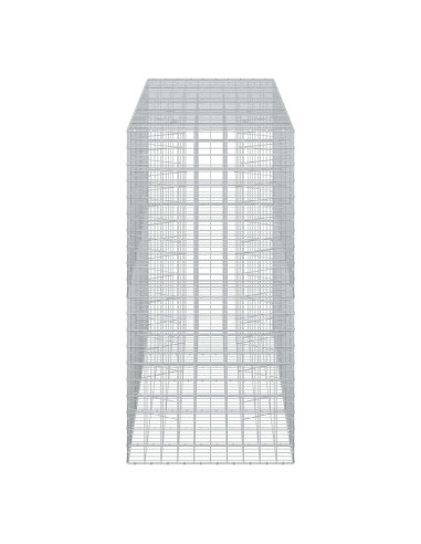 Gabione con Filo da 3,5 mm e Rete da 10x10 cm 450x100x200 cm