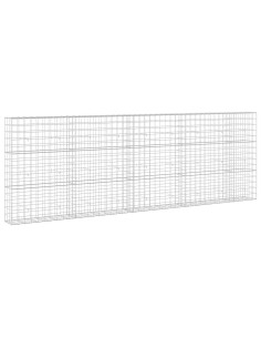 Gabione con Filo da 3,5 mm e Rete da 10x10 cm 450x30x150 cm 2