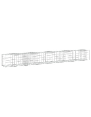 Gabione con Filo da 3,5 mm e Rete da 10x10 cm 450x50x50 cm