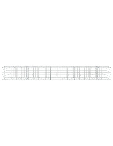 Gabione con Filo da 3,5 mm e Rete da 10x10 cm 450x50x50 cm