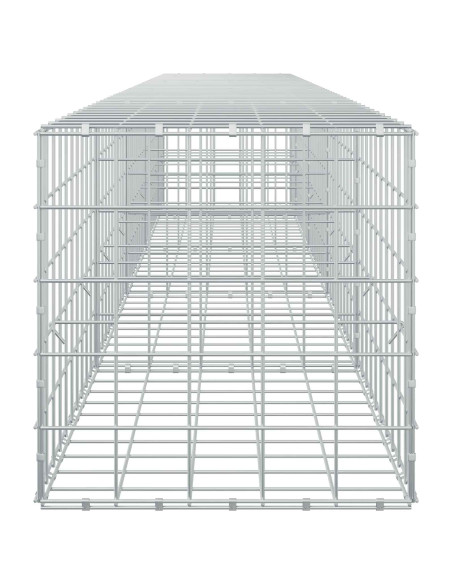 Gabione con Filo da 3,5 mm e Rete da 10x10 cm 450x50x50 cm