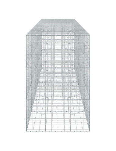 Gabione con Filo da 3,5 mm e Rete da 10x10 cm 500x100x150 cm