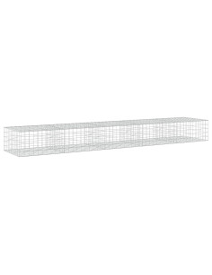 Gabione con Filo da 3,5 mm e Rete da 10x10 cm 500x100x50 cm 2