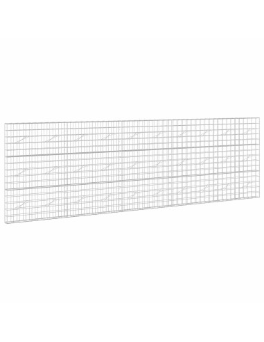 Gabione con Filo da 3,5 mm e Rete da 10x10 cm 500x10x150 cm