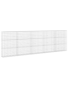 Gabione con Filo da 3,5 mm e Rete da 10x10 cm 500x30x150 cm 2