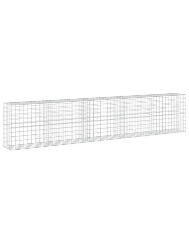Gabione con Filo da 3,5 mm e Rete da 10x10 cm 500x50x100 cm