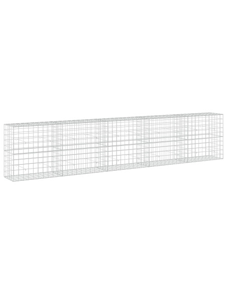 Gabione con Filo da 3,5 mm e Rete da 10x10 cm 500x50x100 cm