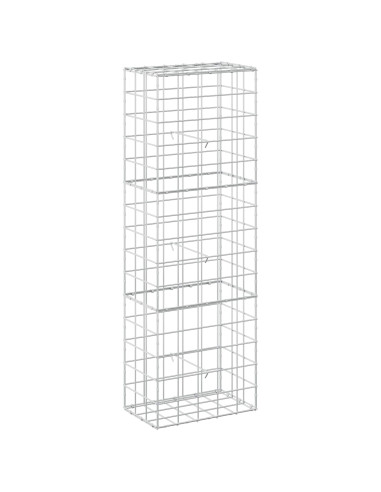 Gabione con Filo da 3,5 mm e Rete da 10x10 cm 50x30x150 cm