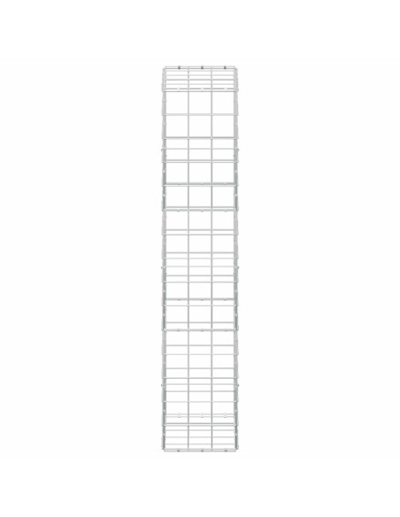 Gabione con Filo da 3,5 mm e Rete da 10x10 cm 50x30x150 cm