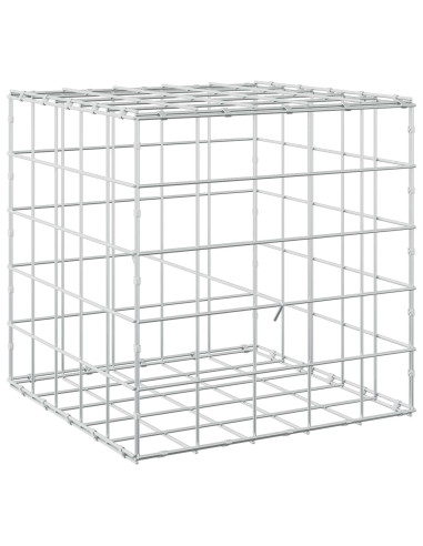 Gabione con Filo da 3,5 mm e Rete da 10x10 cm 50x50x50 cm