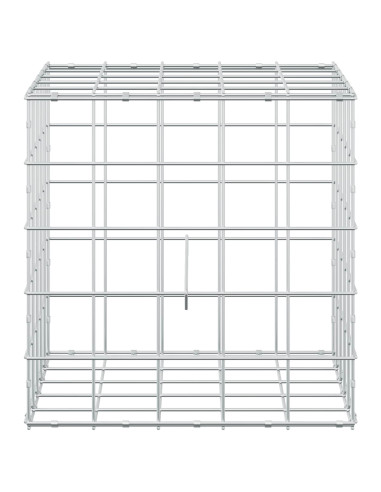 Gabione con Filo da 3,5 mm e Rete da 10x10 cm 50x50x50 cm