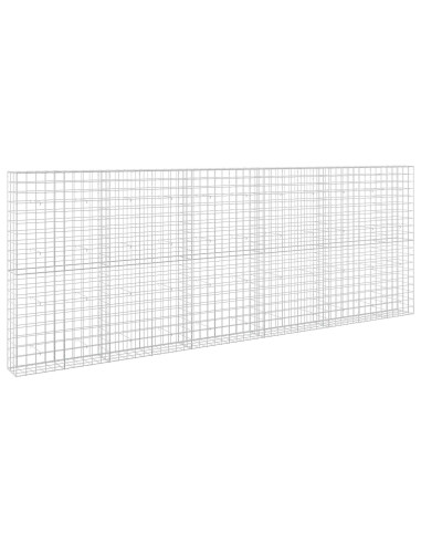 Gabione con Filo da 3,5 mm e Rete da 10x10 cm 550x30x200 cm