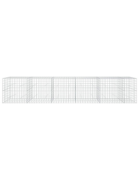 Gabione con Filo da 3,5 mm e Rete da 10x10 cm 550x50x100 cm