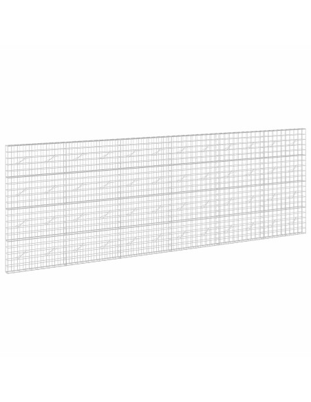 Gabione con Filo da 3,5 mm e Rete da 10x10 cm 600x10x200 cm