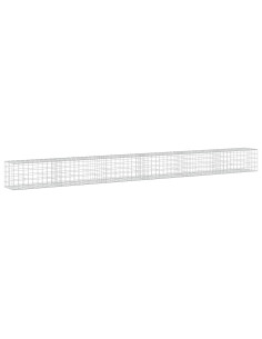 Gabione con Filo da 3,5 mm e Rete da 10x10 cm 600x50x50 cm 2