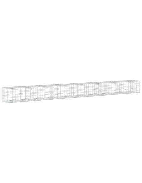 Gabione con Filo da 3,5 mm e Rete da 10x10 cm 600x50x50 cm