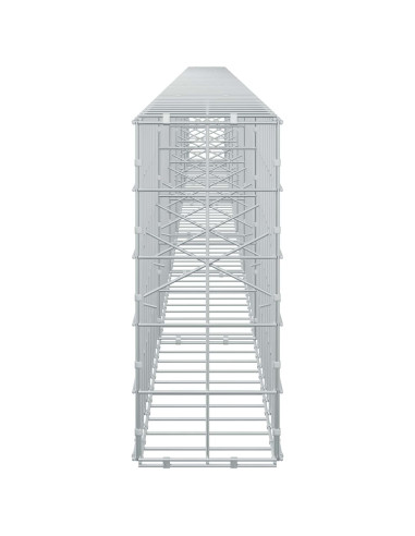 Gabione con Filo da 3,5 mm e Rete da 10x10 cm 650x20x50 cm