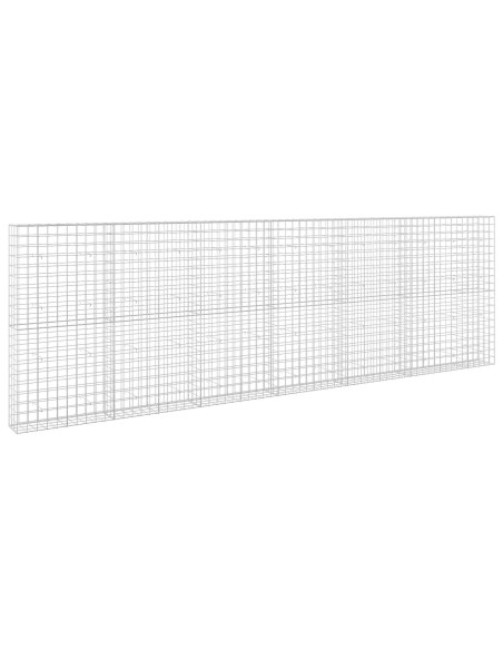 Gabione con Filo da 3,5 mm e Rete da 10x10 cm 650x30x200 cm