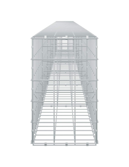 Gabione con Filo da 3,5 mm e Rete da 10x10 cm 650x30x50 cm