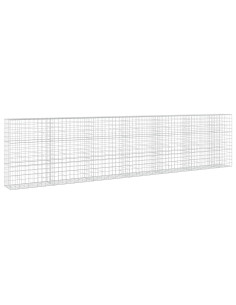Gabione con Filo da 3,5 mm e Rete da 10x10 cm 650x50x150 cm 2