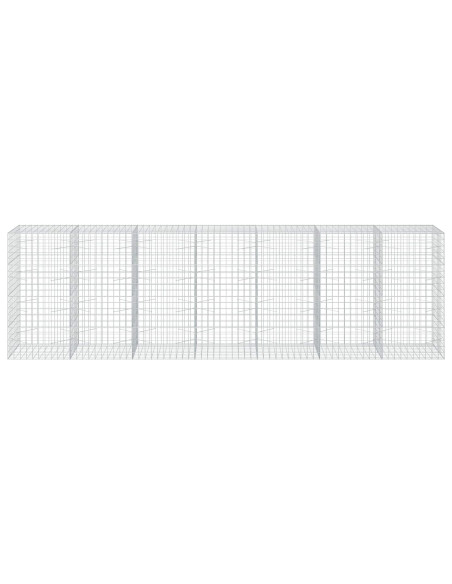 Gabione con Filo da 3,5 mm e Rete da 10x10 cm 700x100x200 cm