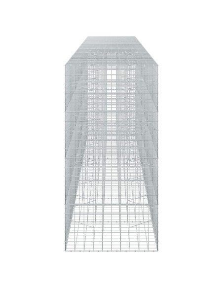 Gabione con Filo da 3,5 mm e Rete da 10x10 cm 700x100x200 cm