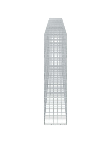 Gabione con Filo da 3,5 mm e Rete da 10x10 cm 800x50x200 cm
