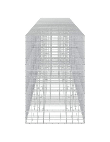 Gabione con Filo da 3,5 mm e Rete da 10x10 cm 850x100x150 cm