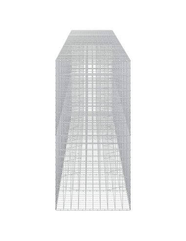 Gabione con Filo da 3,5 mm e Rete da 10x10 cm 850x100x200 cm