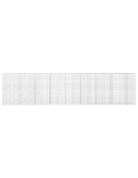 Gabione con Filo da 3,5 mm e Rete da 10x10 cm 850x30x200 cm