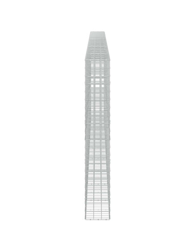 Gabione con Filo da 3,5 mm e Rete da 10x10 cm 850x30x200 cm